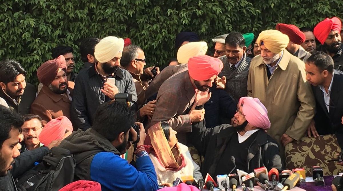 Amarinder Singh a ‘fatherly figure’, I love him: Navjot Sidhu after Cong warns him on ‘captain’ remark