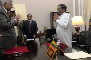 Sacked in October, Ranil Wickremesinghe again sworn in as Sri Lankan Prime Minister