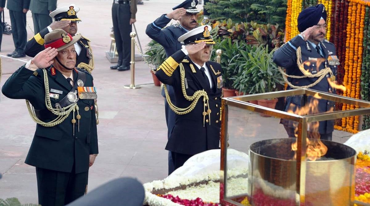 71st Army Day celebrated at Cariappa Parade Ground in New Delhi