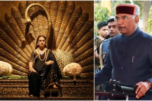 President Ram Nath Kovind will attend a special screening of Kangana Ranaut’s Manikarnika