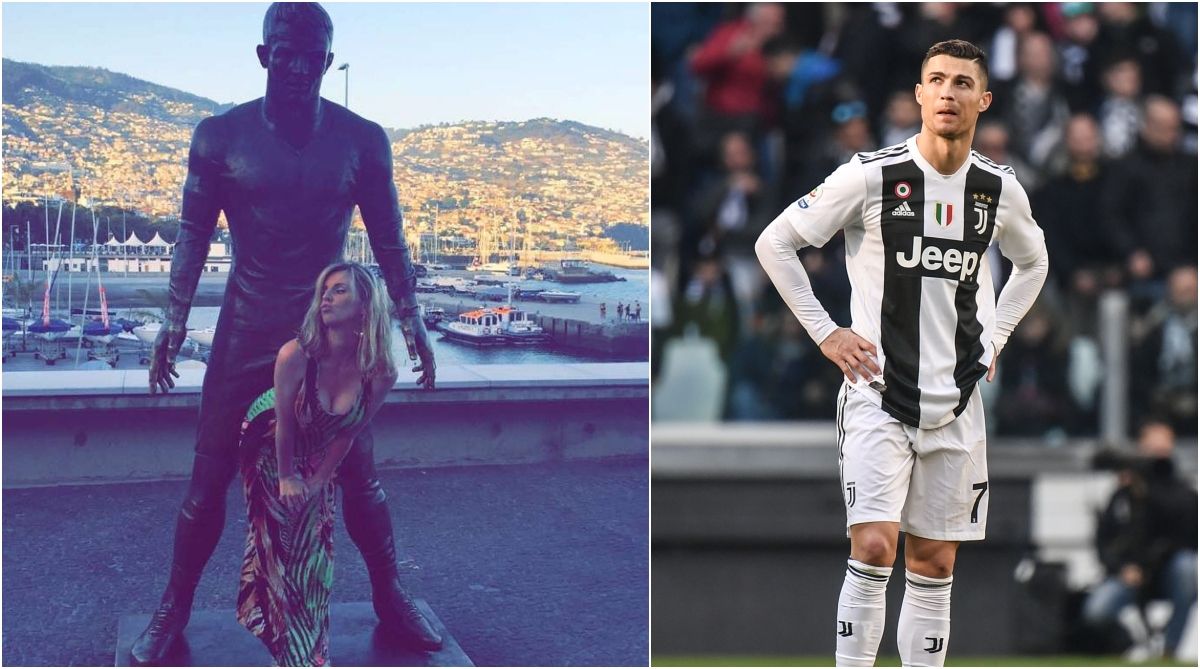 Fans won’t leave this Cristiano Ronaldo statue alone | Find out why