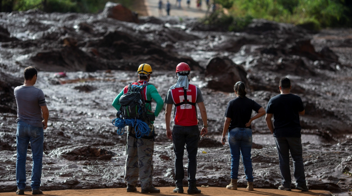 Death toll in Brazil dam collapse rises to 40, many feared buried in mud