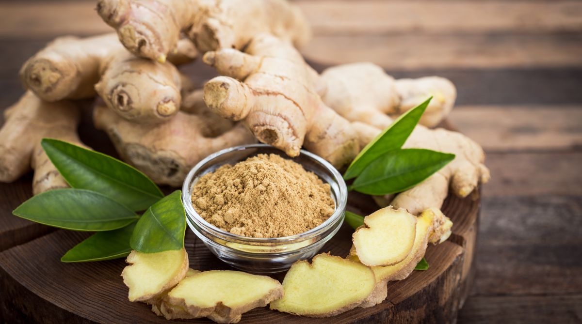 Ginger is a noted herb with warming properties when the mercury plunges