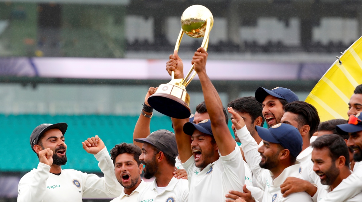 India becomes first Asian team to defeat Australia in Test series Down Under
