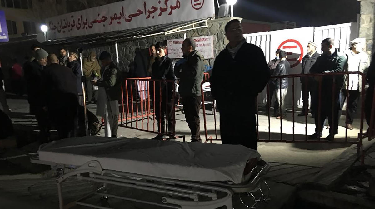 Four killed, 90 injured in Kabul blast