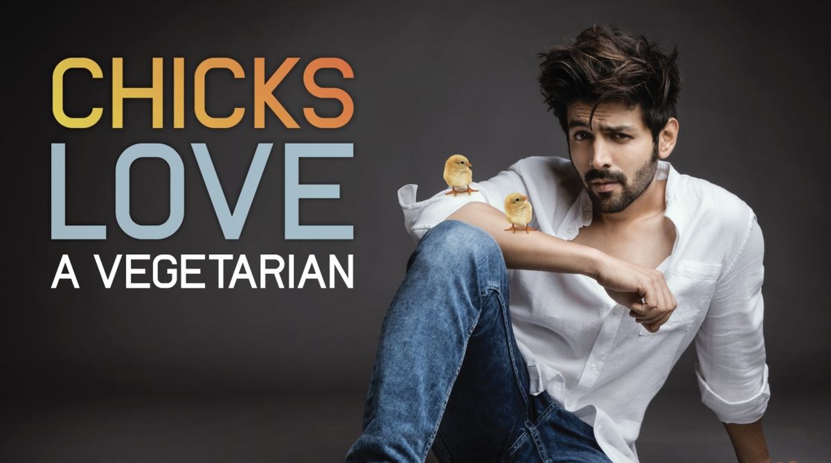 Chicks love a vegetarian: Kartik Aaryan fronts PETA India campaign