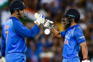 1st ODI: Jadhav, Dhoni star in India’s six-wicket win over Australia