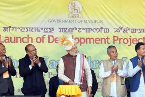PM Modi inaugurates eight projects in Manipur