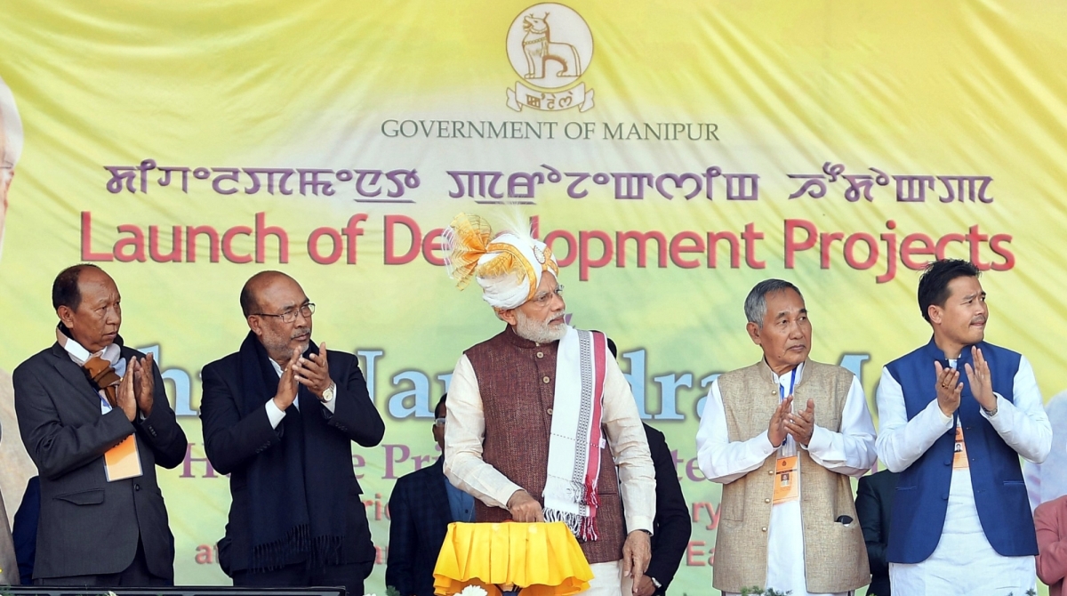 PM Modi, Projects, Manipur, Congress
