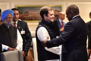 South African President Cyril Ramaphosa invites Rahul Gandhi for visit