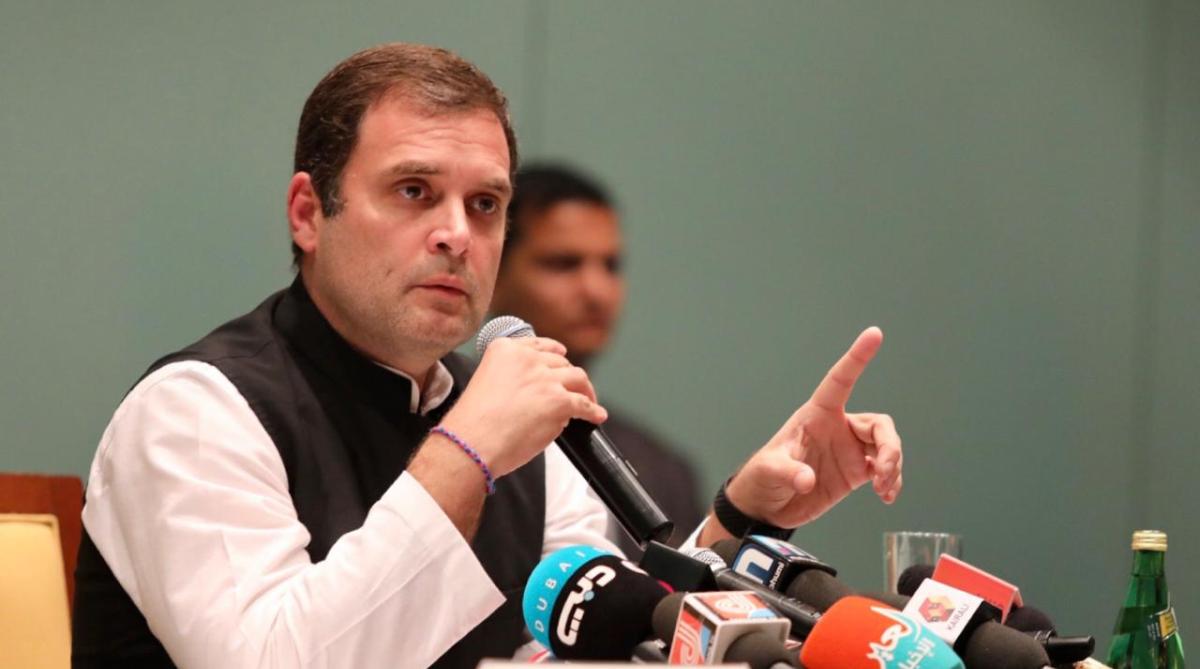 You cannot carry out acts of terror and then expect us to talk kindly to you: Rahul Gandhi to Pak
