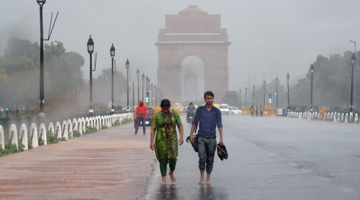 Heavy rains, hailstorm lash parts of Delhi, north India; 15 trains delayed
