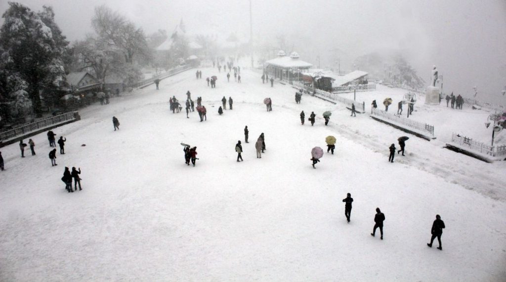 Himachal cold wave, heavy snowfall, Shimla snow, Manali snow, Himachal tourists, Met department, weather forecast, weather update