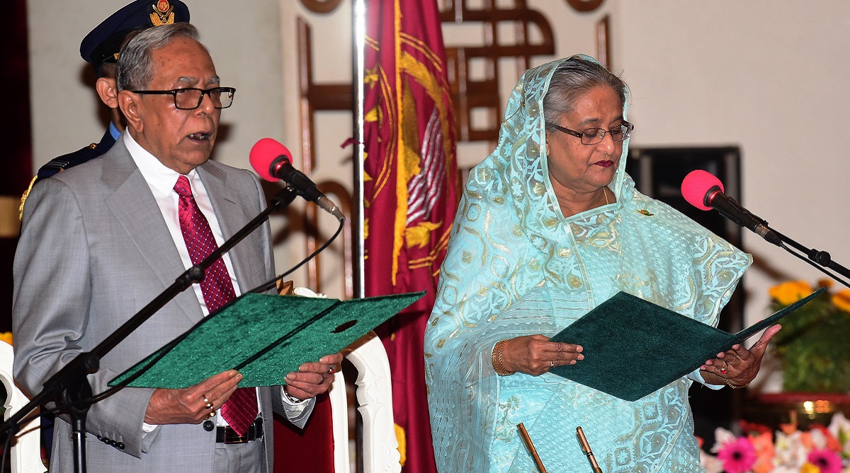 Sheikh Hasina takes oath as Bangladesh PM for fourth term