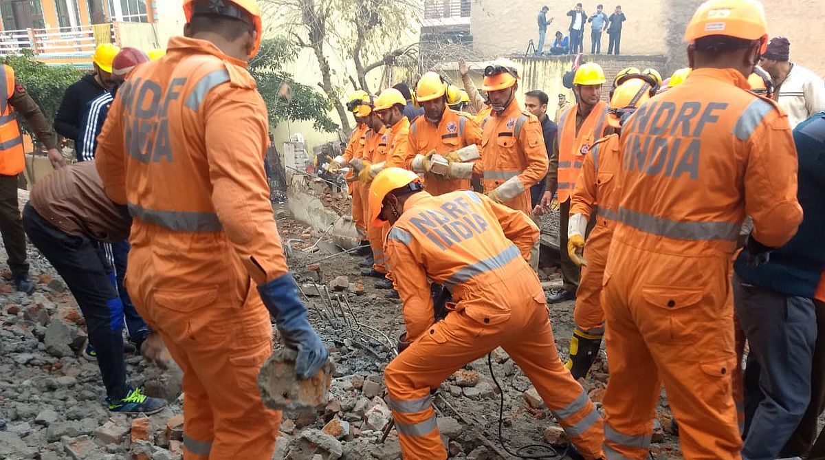 Over 5 trapped as four-storey building collapses in Gurgaon, rescue ops on