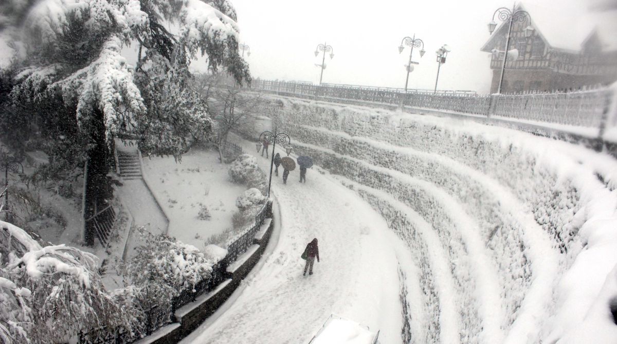 Shimla receives highest snowfall on single day in 15 years