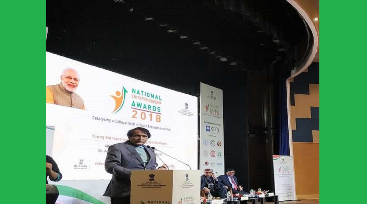 Ministry of Skill Development and Entrepreneurship felicitates young entrepreneurs