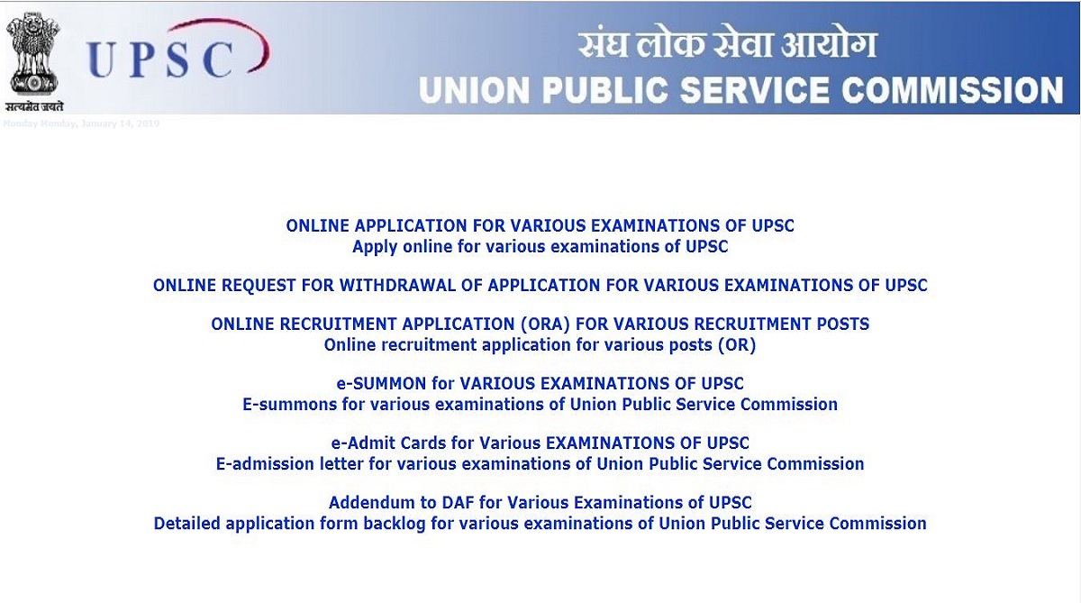 UPSC recruitment 2019: Apply online for Assistant Professor, Lecturer and other posts by January 31 at upsconline.nic.in