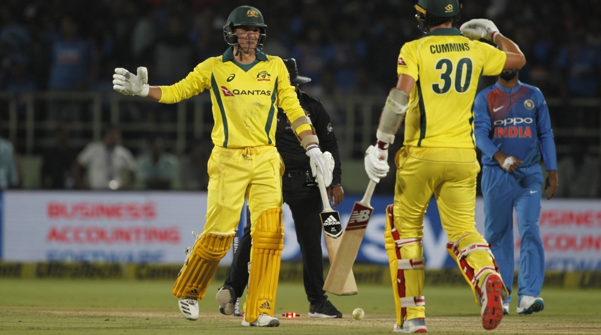 First T20I: Australia edge past India by three wickets in thrilling contest