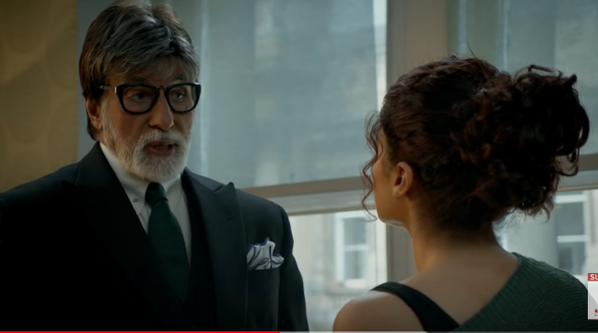 Badla trailer: Amitabh Bachchan and Taapsee Pannu are back with another thrilling tale