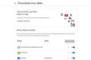 How to download Google Plus data