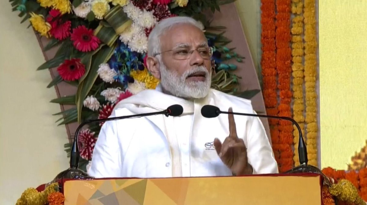 PM Modi addresses Swachh Shakti 2019 programme, launches developmental projects in Kurukshetra