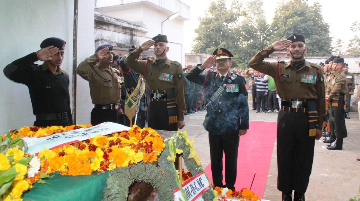 Martyr Ajay Kumar cremated with full military honours
