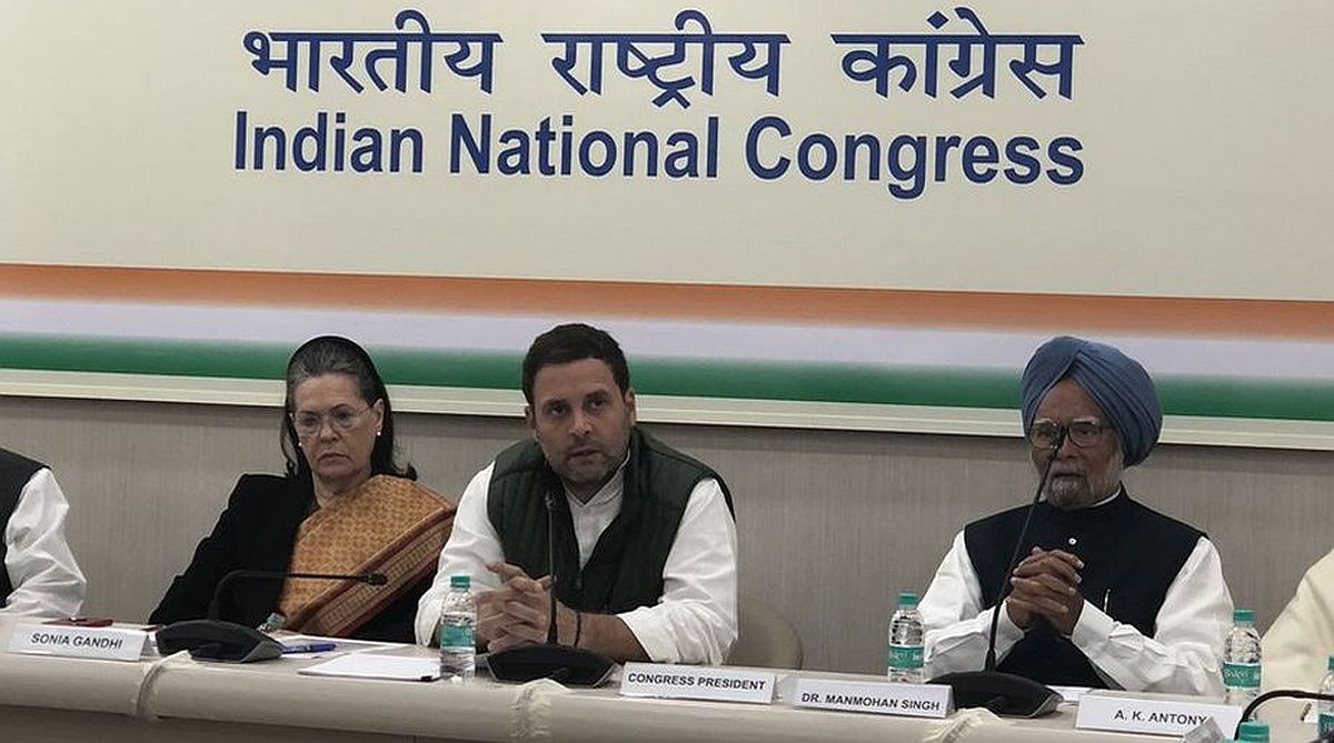 Pulwama attack ‘disgusting’: Congress expresses solidarity with Govt, security forces