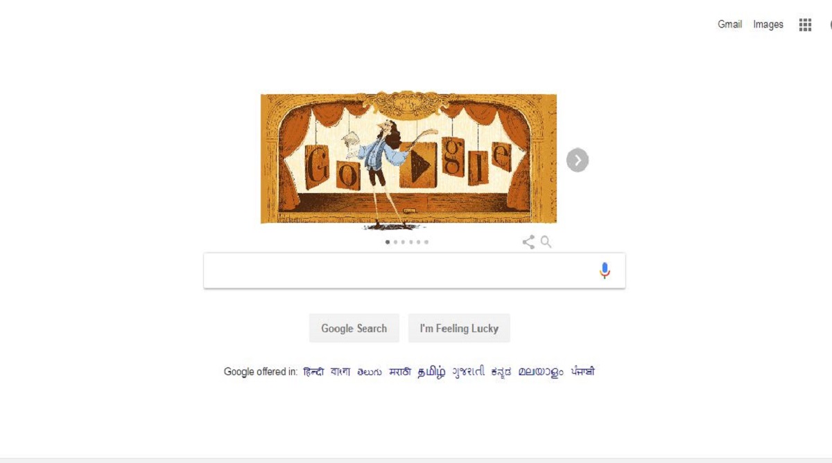 Google doodle, Molière, The Imaginary Invalid, French theatre, Tartuffe