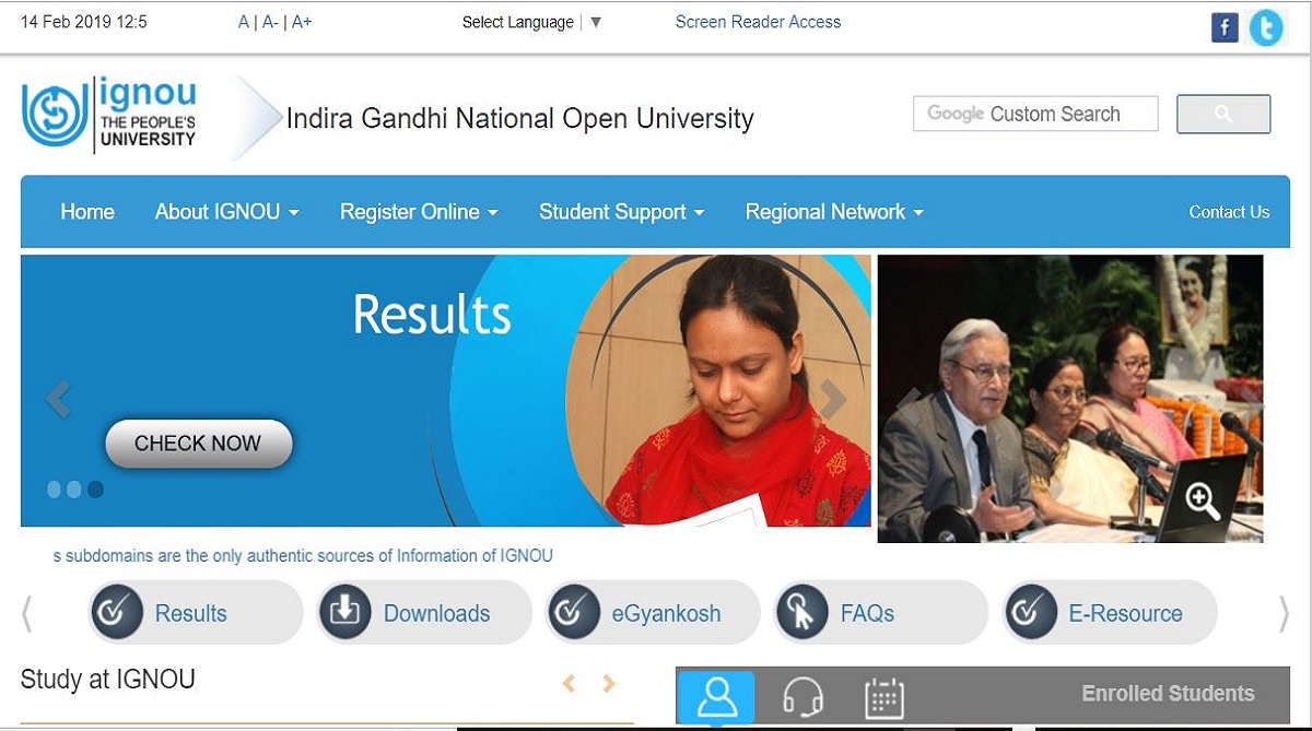 IGNOU B.Ed Entrance Exam result declared at ignou.ac.in | Check all information here