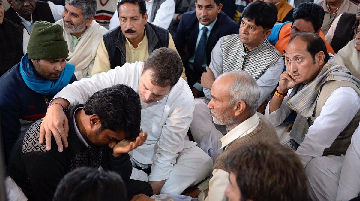 ‘PM has never given, only taken’: Rahul Gandhi slams Modi for denying ‘shaheed’ status to jawans