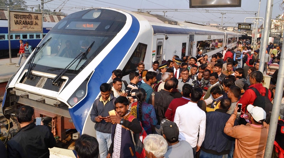 Vande Bharat Express, Achalda, Uttar Pradesh, Train 18, Northern Railway