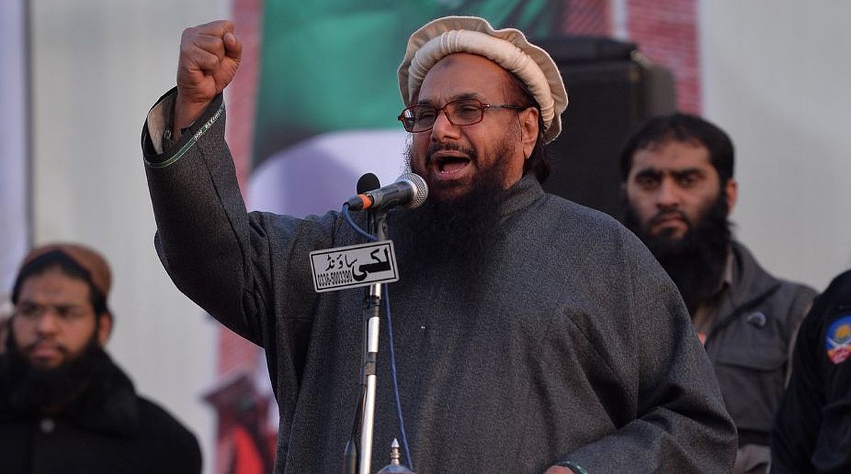 ‘Abide by bilateral commitment’: India protests Hafiz Saeed rally at Kashmir event in Pak