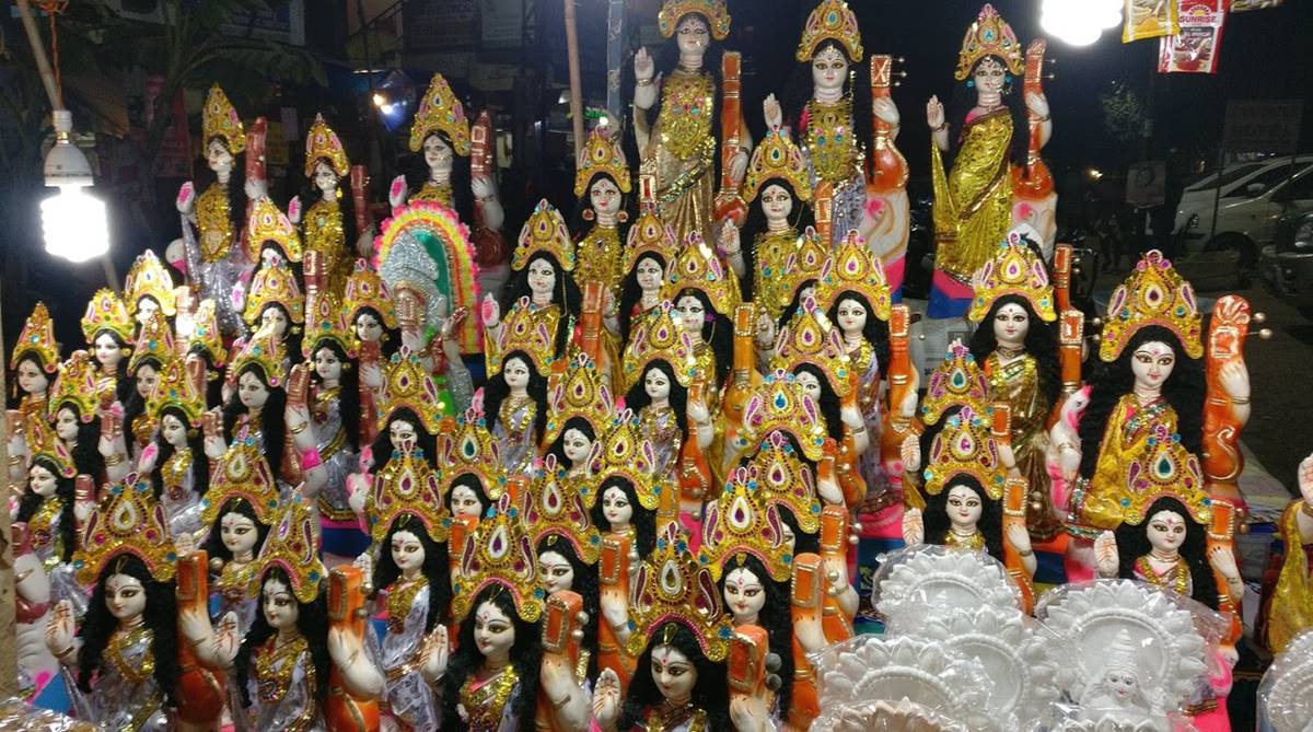 Saraswati Puja date 2019, Saraswati Puja date, Saraswati Puja, Saraswati Puja in Bengal, Vasant Panchami, Basant Panchami, Panchami Tithi