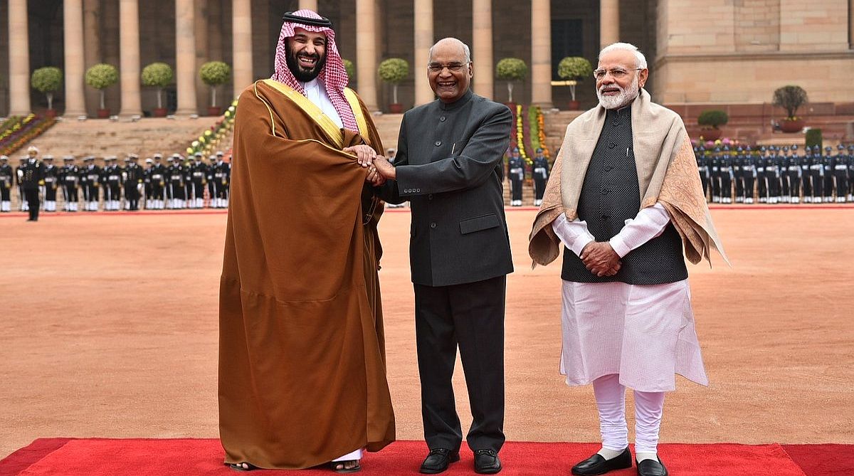 Saudi Crown Prince Receives Ceremonial Reception In Delhi Talks Likely