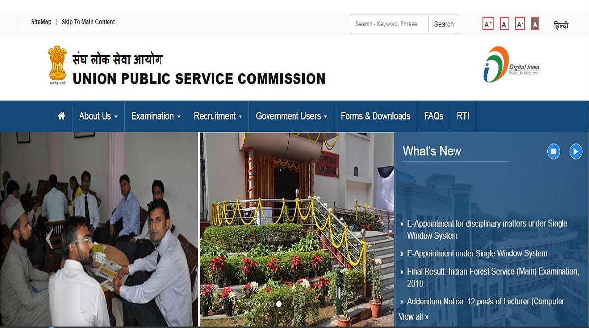 UPSC Forest Services 2018 results declared at upsc.gov.in | Direct link here