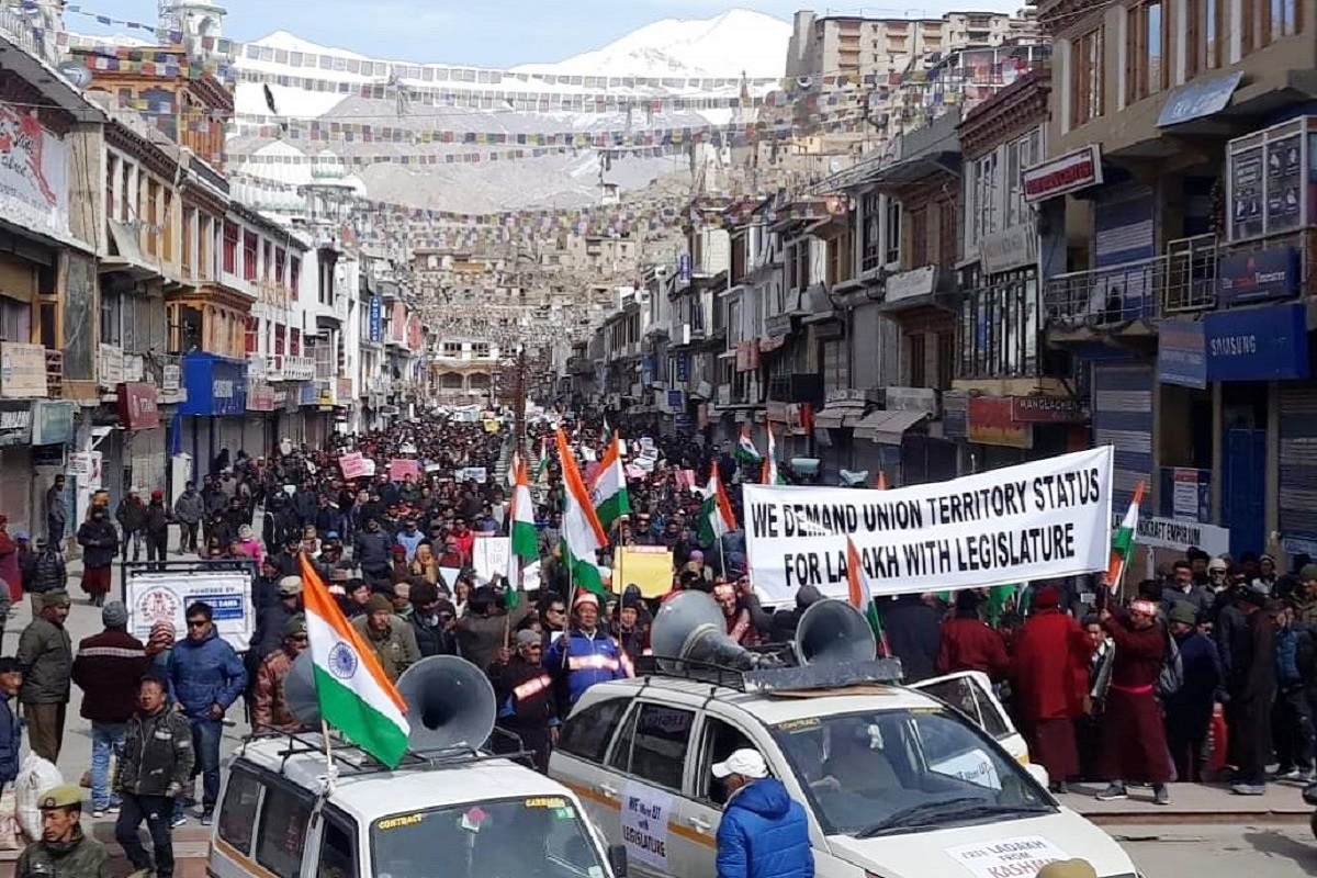 Ladakh: Cutting across party, religious lines, residents intensify protest demanding UT status