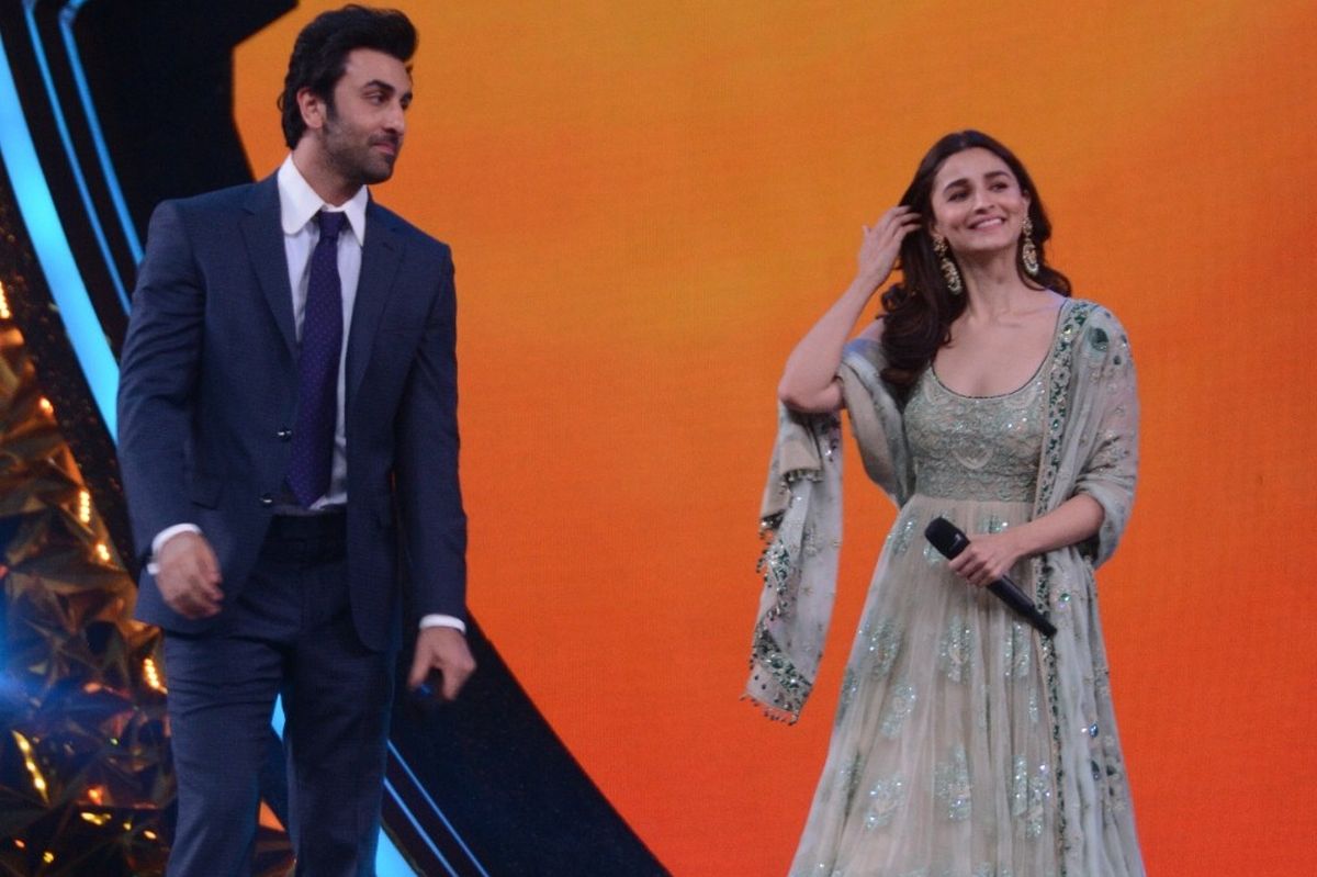 ‘Brahmastra’ team uses drones for logo unveiling at Prayagraj,Kumbh 2019