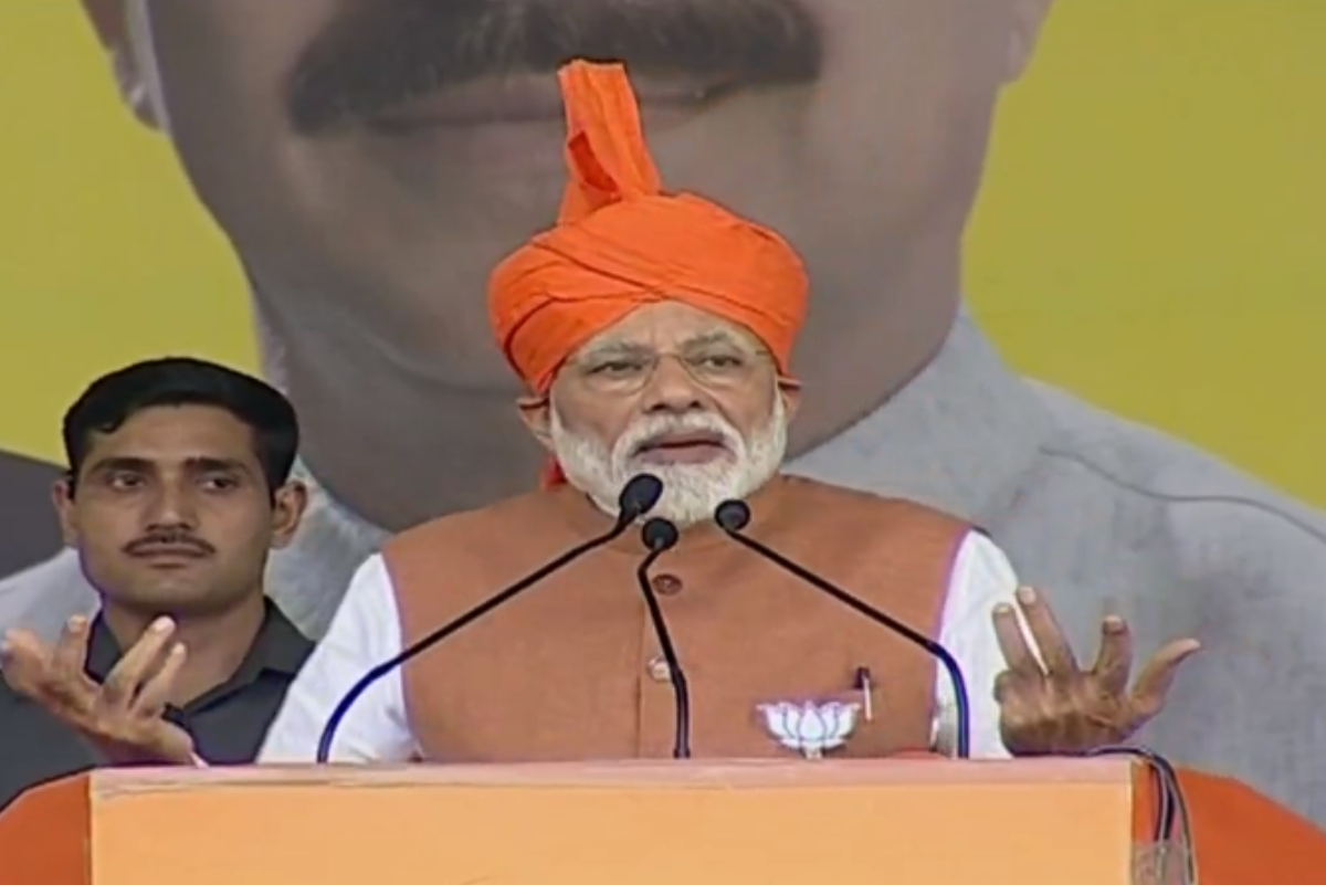 Entire country talking in one voice, Congress in a different voice: PM Modi in Akhnoor