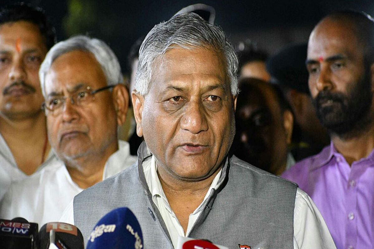 Count mosquitoes I killed? VK Singh jibes at Cong for questioning IAF strike impact