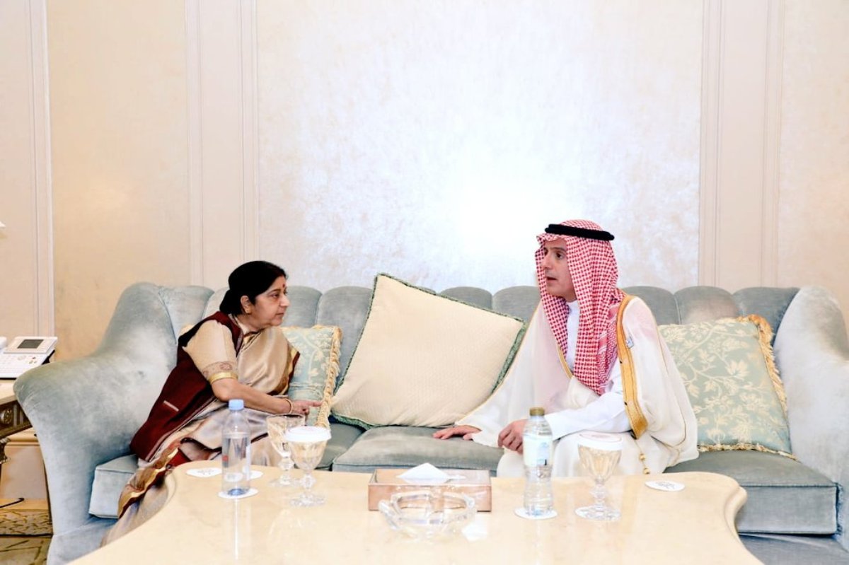Sushma Swaraj meets foreign ministers of OIC member countries