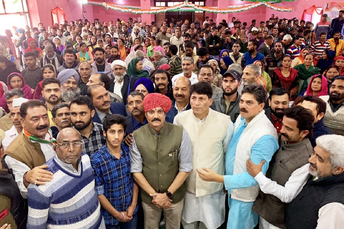 Dogra scion Vikramaditya launches campaign from Udhampur LS seat