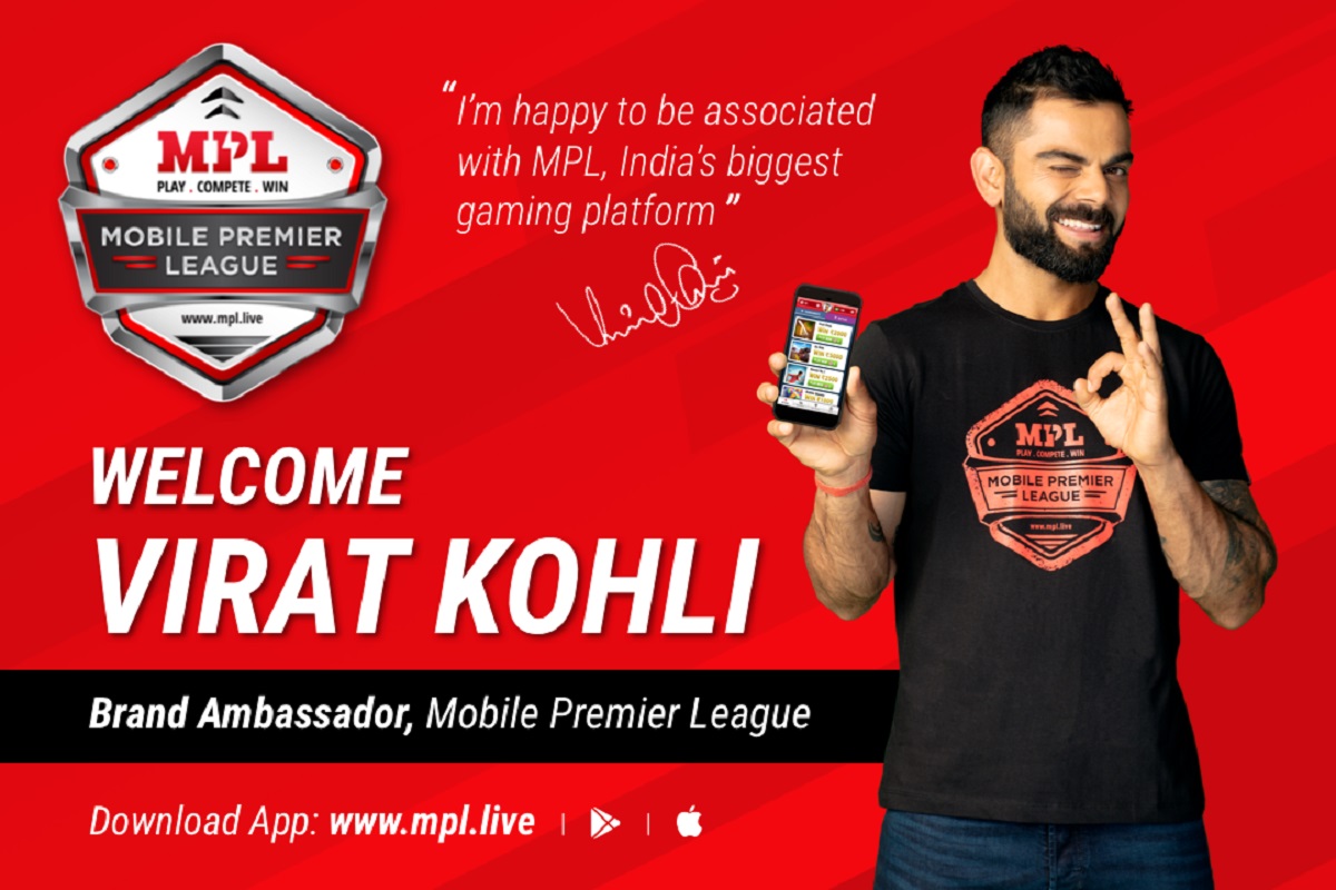 Virat Kohli signed as brand ambassador of Mobile Premier League