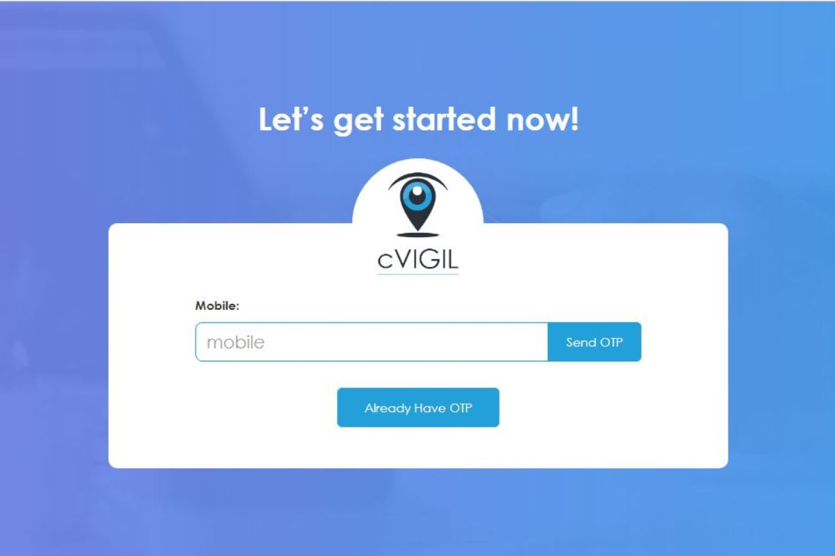 How to use ECI cVIGIL app to report model code of conduct violations