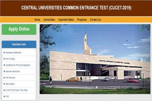 CUCET 2019: Application process begins at cucetexam.in, check important dates, fee and all details here