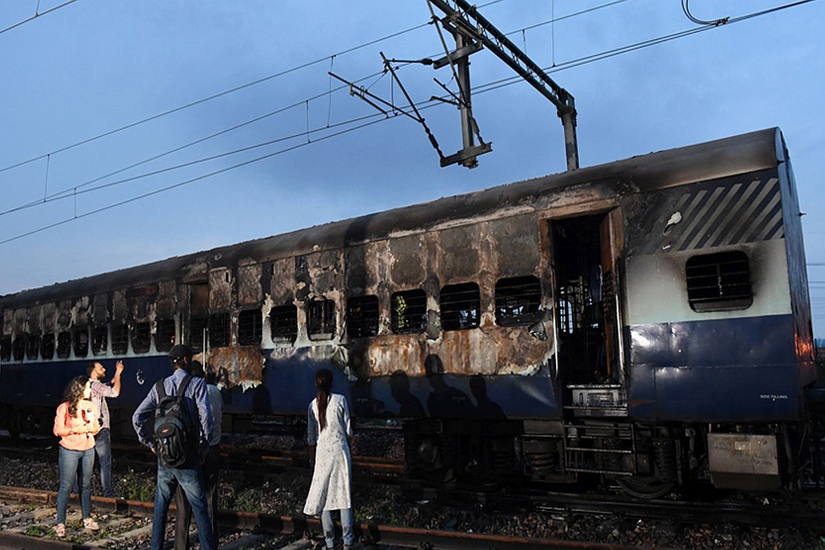Railway coach set on fire to enact Godhra train incident for documentary on PM Modi