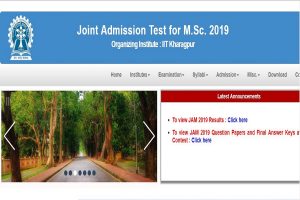 IIT JAM 2019: Results and answer keys released at jam.iitkgp.ac.in, check now