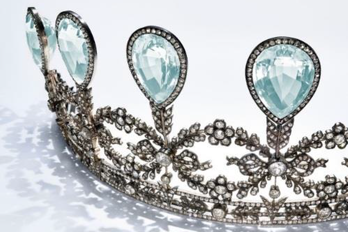 Christie's auction, Fabergé tiara, Magnificent Jewels, Princess Alexandra of Hanover, wedding gift