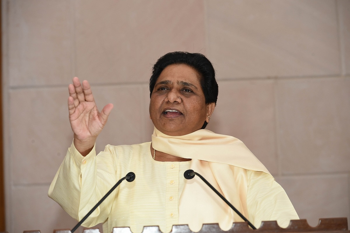 PM Modi using Indo-Pak tension to hide his failures, alleges Mayawati