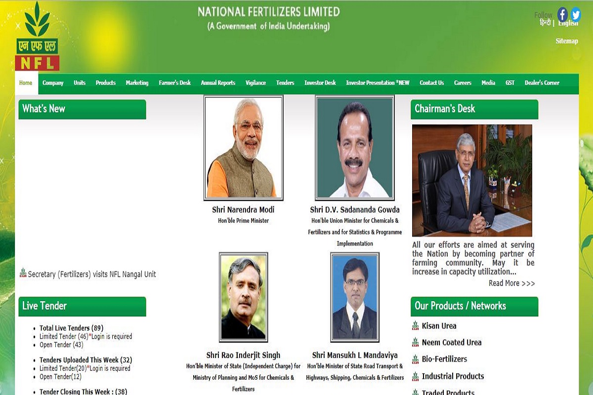 NFL recruitment 2019: Applications for 53 Group C posts to end today at nationalfertilizers.com, apply now
